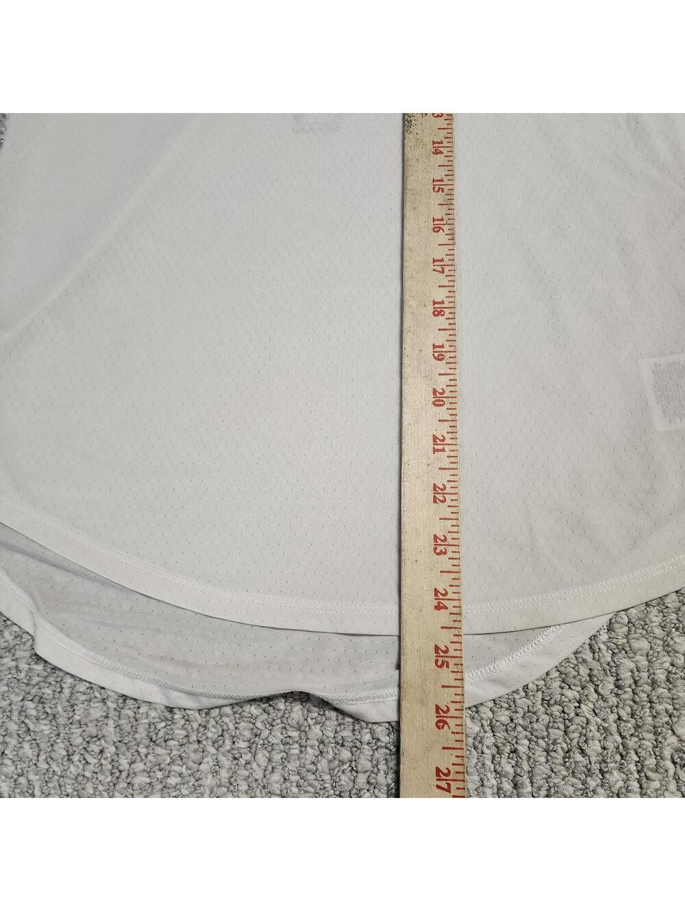 Nike White Racerback Athletic Tank Top Size Small - Picture 3 of 7